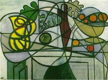 fruit - Fruit and foliage bowl pitcher 1931 cubism Pablo Picasso